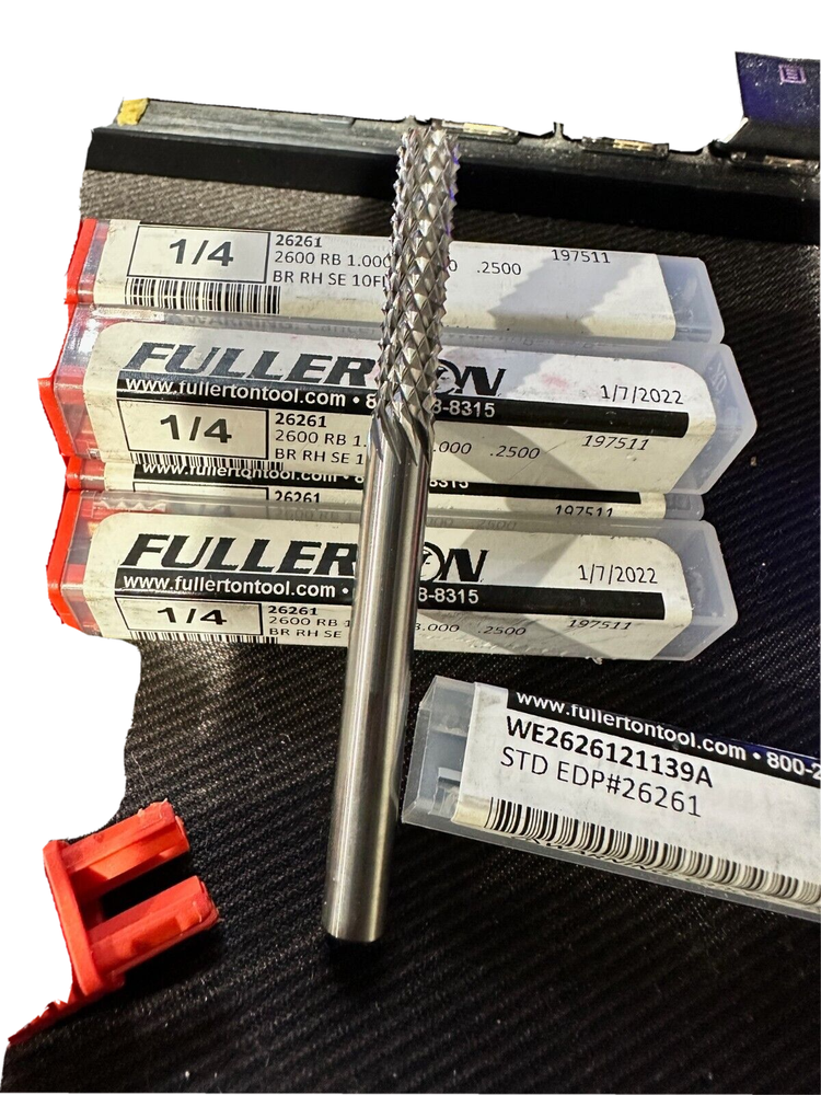 ROUTER BIT 1/4" FULLERTON MODEL 26261