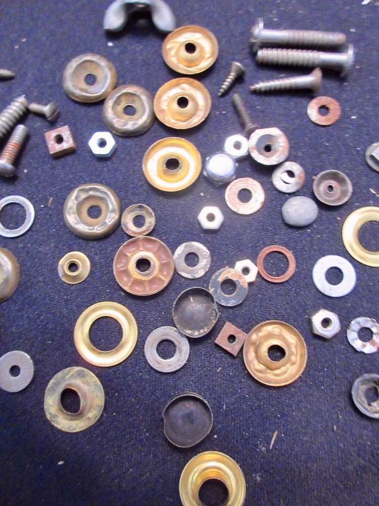 DRAWER PULL ESCUTCHIONS ETC ABOUT 40 PIECES