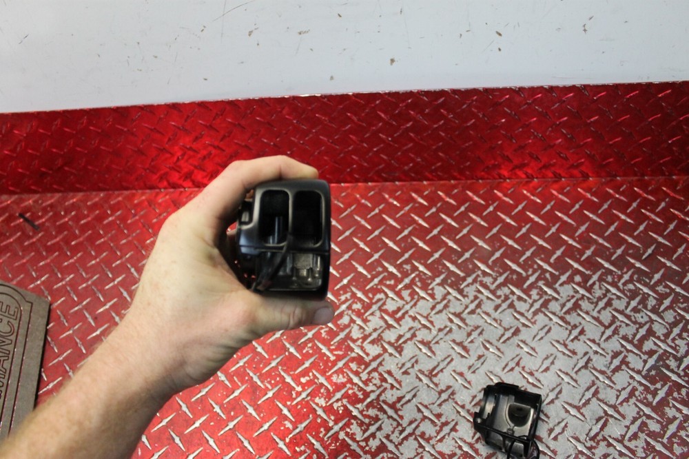 1998 - 2005 HARLEY SOFTAIL OEM BLACK CONTROL SWITCH COVERS DND