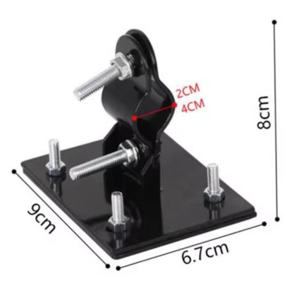 Basket Mounting Bracket Holder Replace Iron Easy to Install