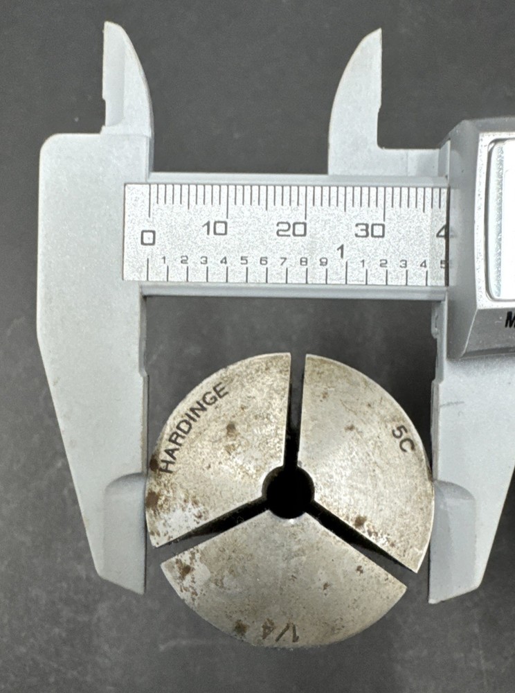HARDINGE 5C COLLET with Internal Threads - 1/4"