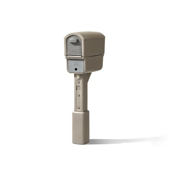 Step2 MailMaster Express Plus Plastic Mailbox Mocha Finish