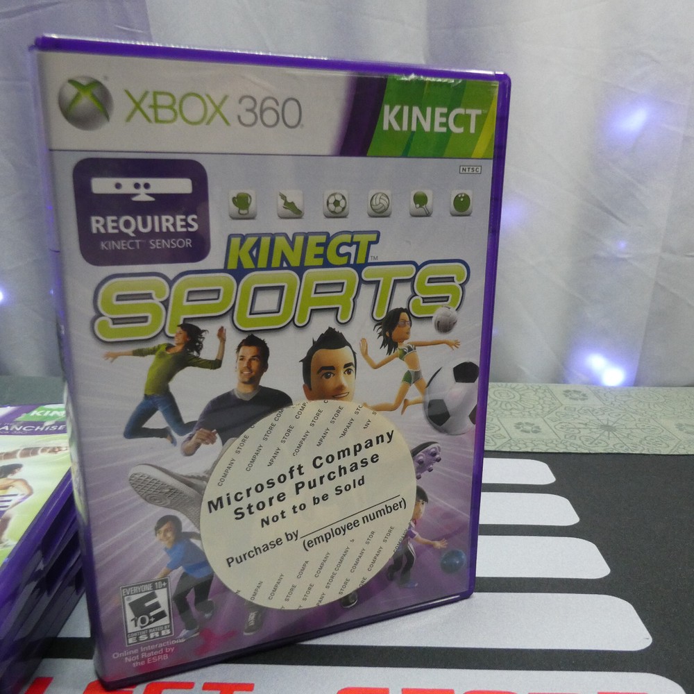 Microsoft Xbox 360 Kinect Sensor Bundle w/ 5 Games!!