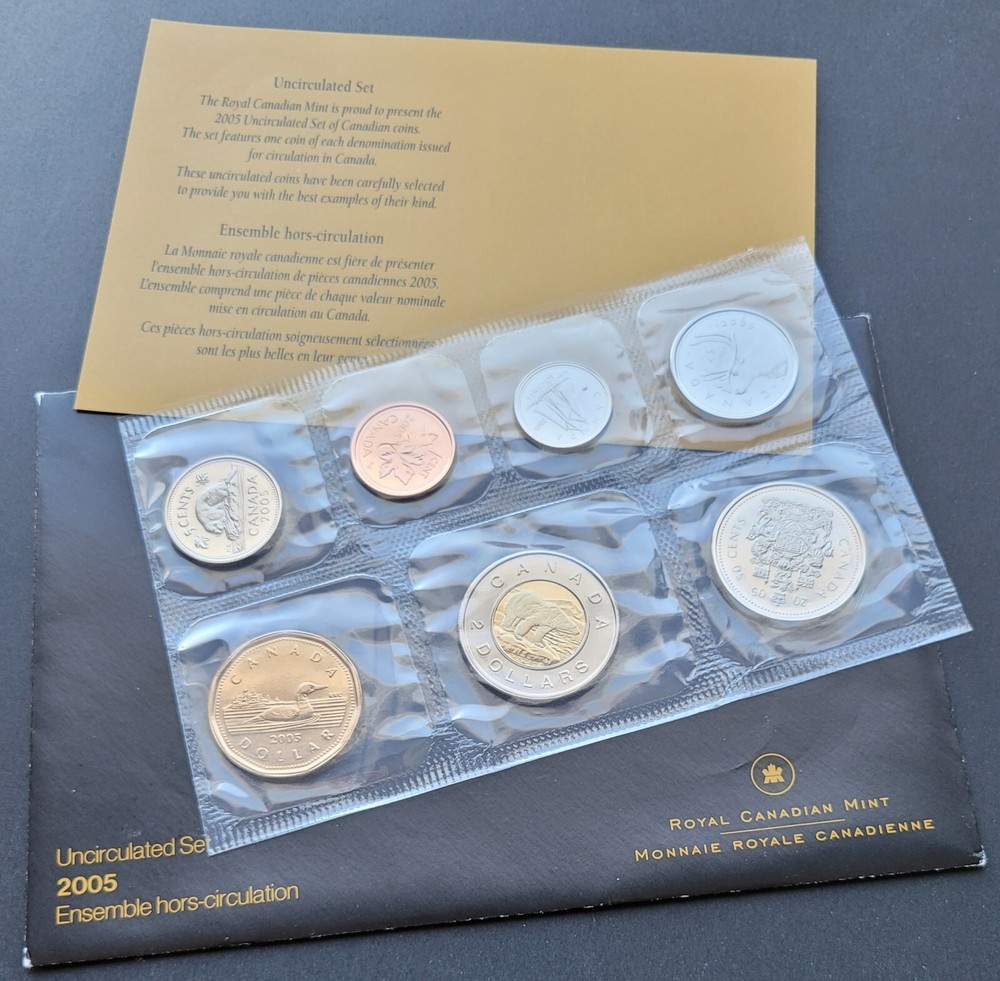 *** COMBO 2005 CANADA PROOF LIKE ROYAL MINT SETS ***