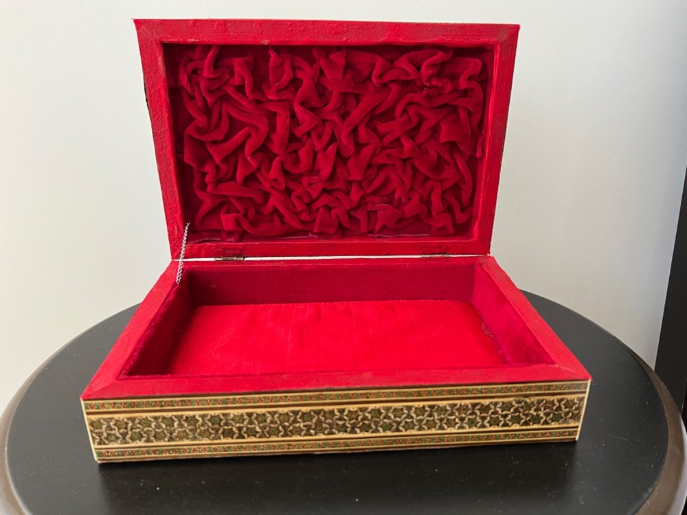 Persian Khatam Inlaid Micro Mosaic Box