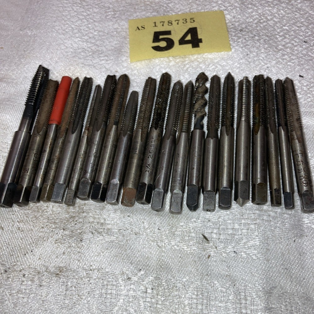 BSF taps to clear. X 20 ENGINEERING