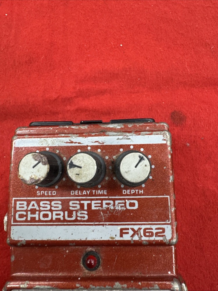 DOD FX62 Chorus Guitar Effect Pedal Used