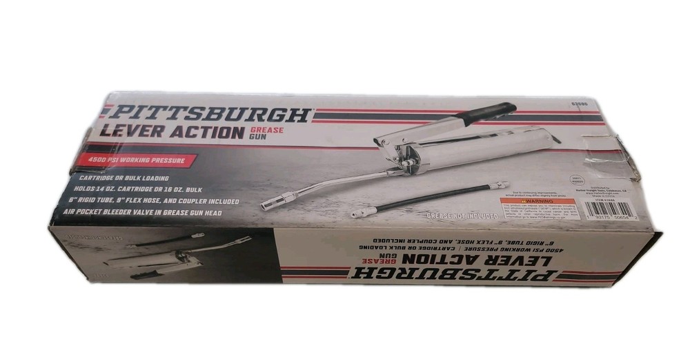 PITTSBURGH Lever Action Grease Gun.
