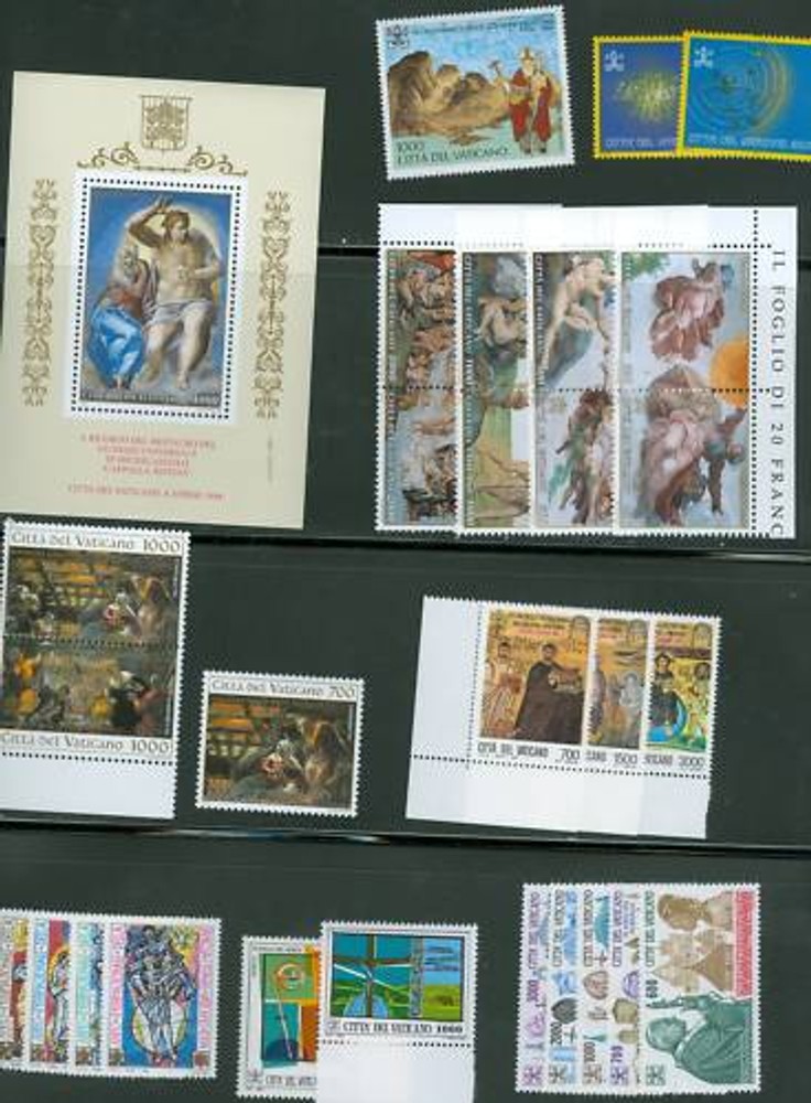 Vatican City 1994 Complete MNH Year Set