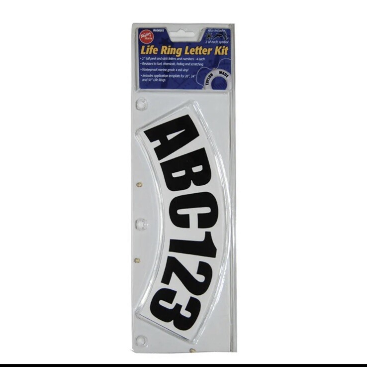 Taylor Made Life Ring Letter Kit #600015