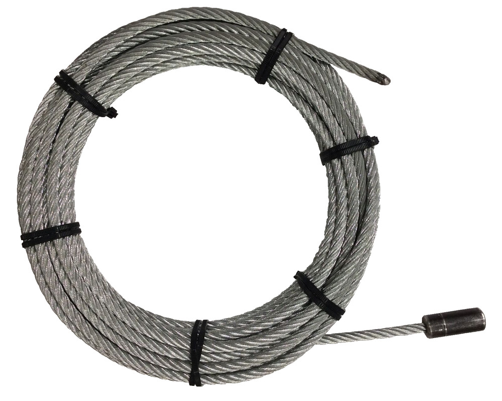 Water Service Trenchless Line Mini Slice Puller Pipe Replacement Cable 1/4”x 50’