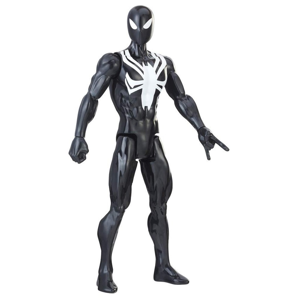 Spider-Man Titan Hero Series Web Warriors: Black Suit Medium,