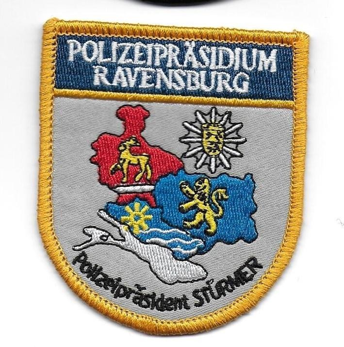 GERMANY RAVENSBURG  POLICE PATCH