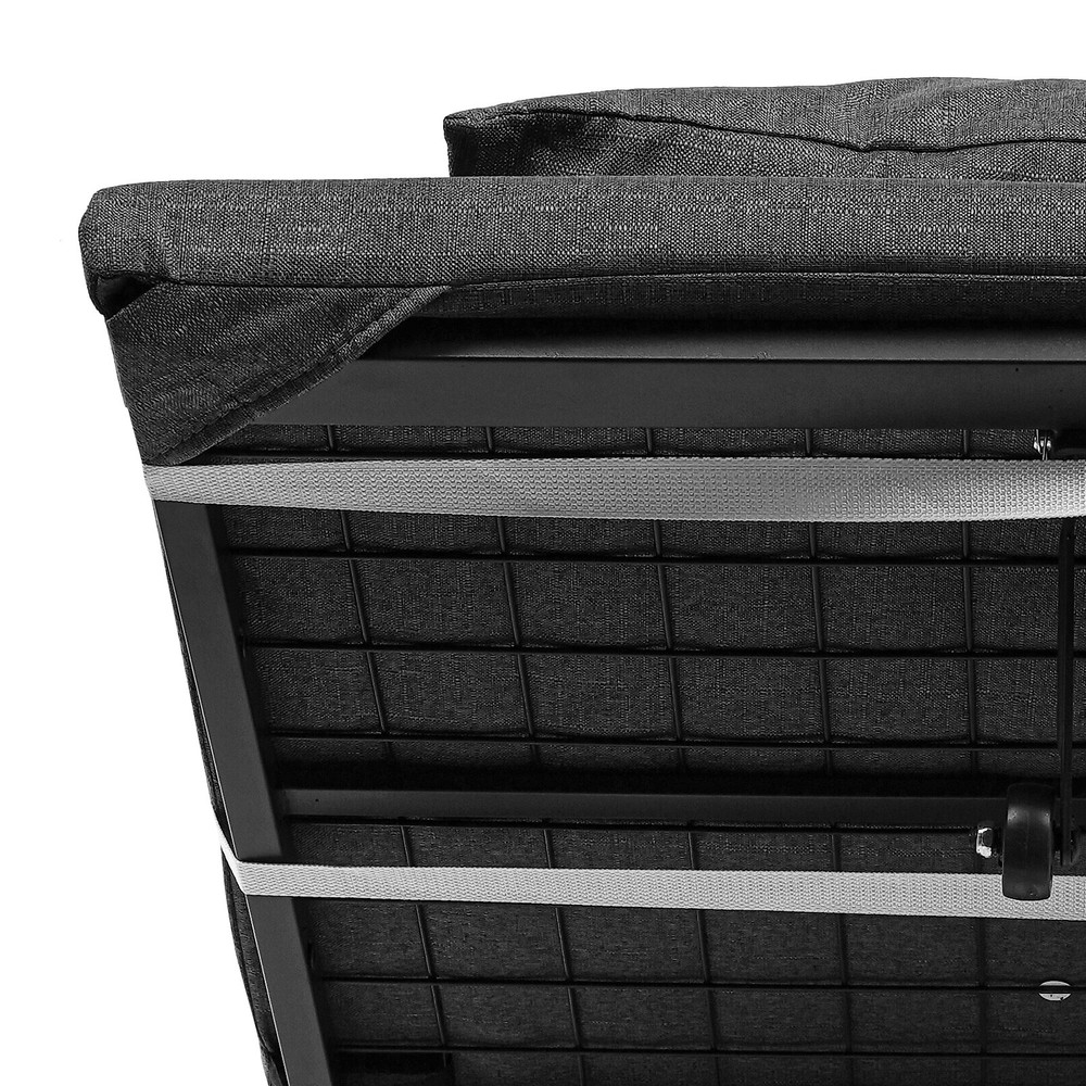 Electric Lifting Bed Backrest 2-80°Adjustable Back Rest Support For Elderly Grey