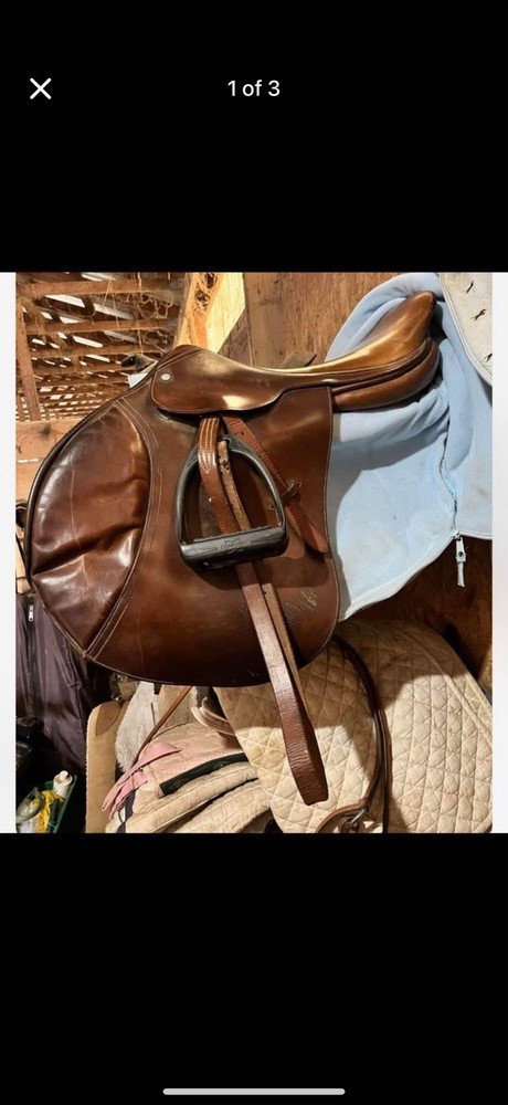18.5” County English Saddle