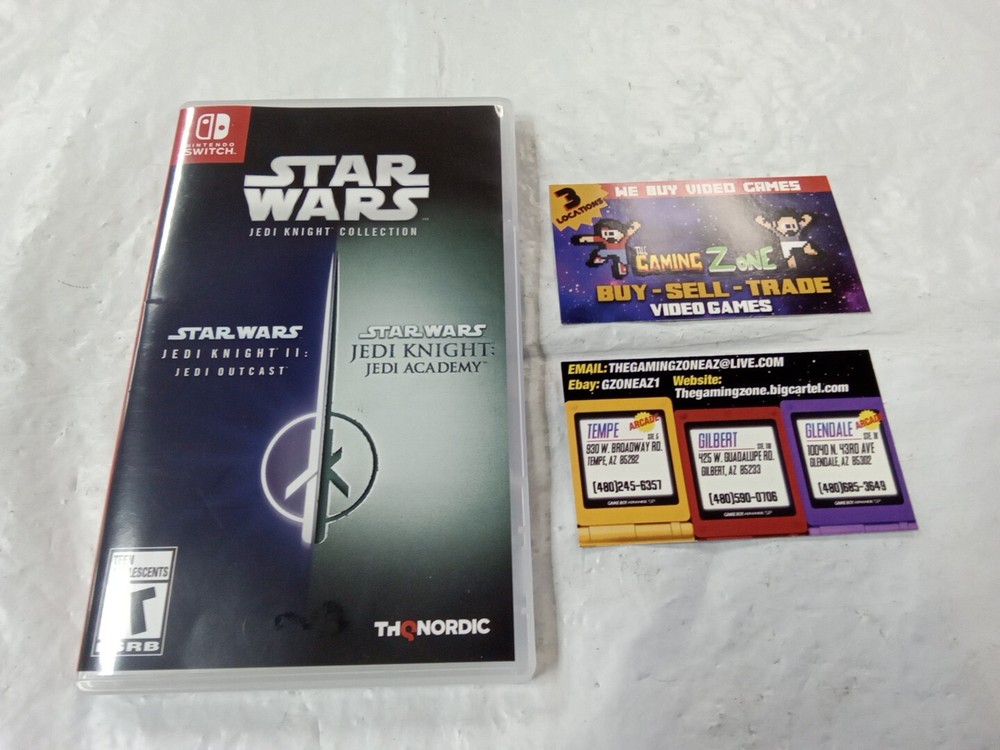 (BOX ONLY) Star Wars Jedi Knight Collection - Nintendo Switch **NO GAME**