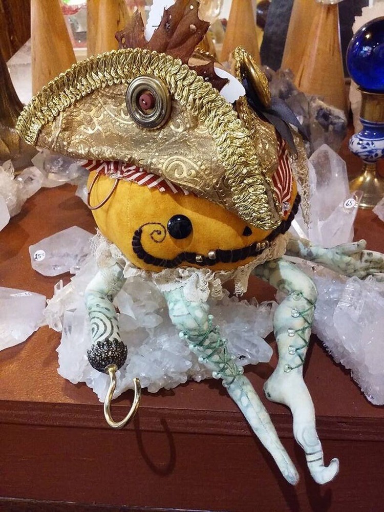 Cloth Art Doll Pattern “Captain Spiny Copperbottom” by Paula McGee