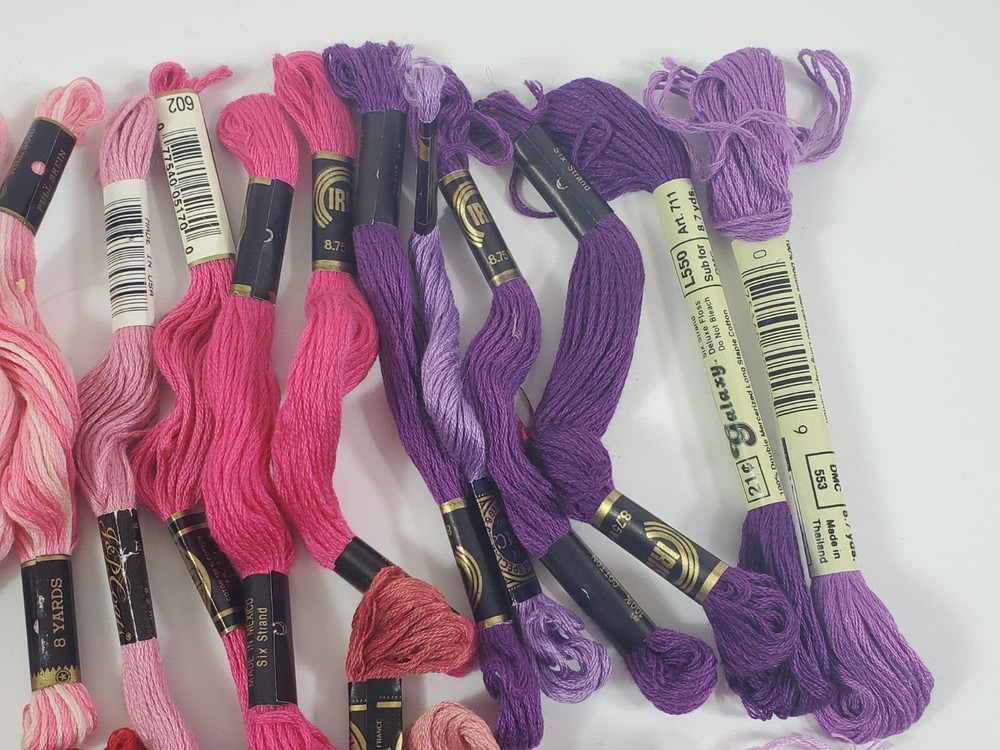 Lot of Embroidery Floss Thread (35)