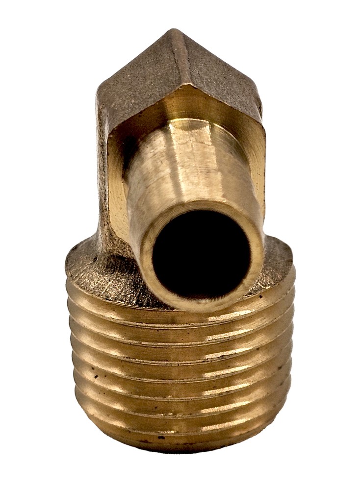 Home Brew Ohio Brass Elbow 1/2" B X 1/2" MPT