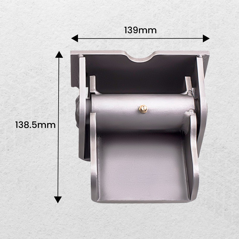 2pc Dump Truck Trailer Dump Body Hinge Heavy Duty Greasable Weld On Solid Steel