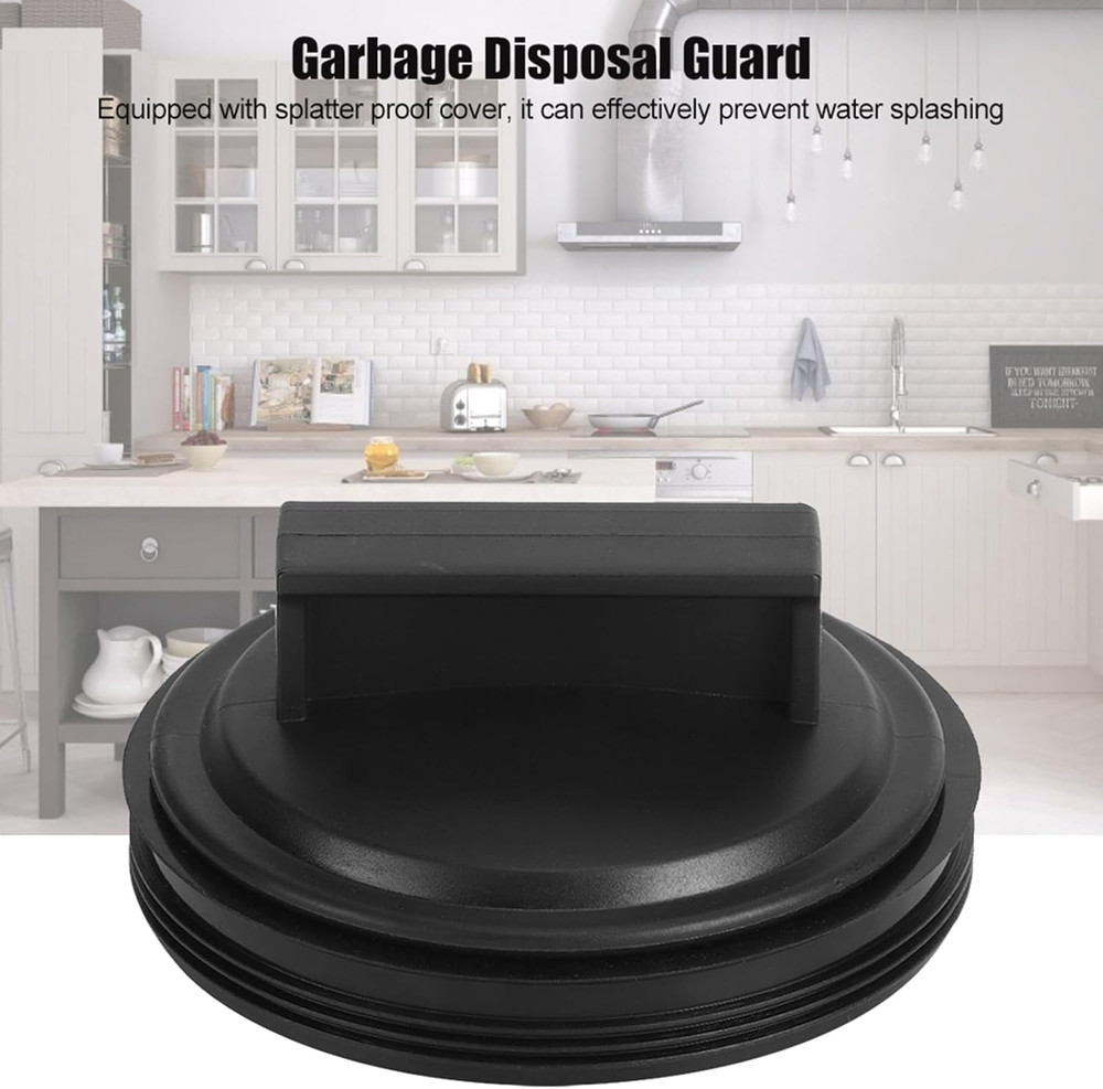 Garbage Disposal Drain Plug Splatter Guard Kitchen Food Waste Disposer Accessory