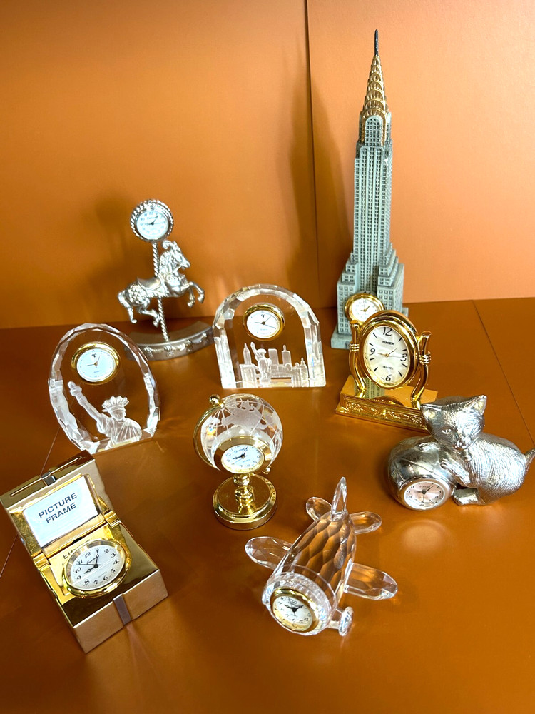 vintage mini clocks large collection unique