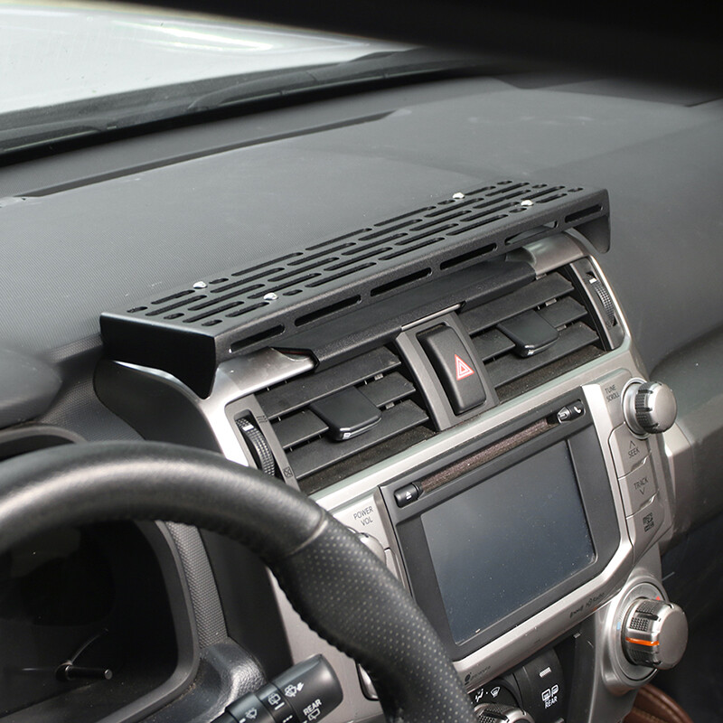 Front Dash Mount Expansion Holder Bracket Storage Organizer Rack For 4Runner 10+