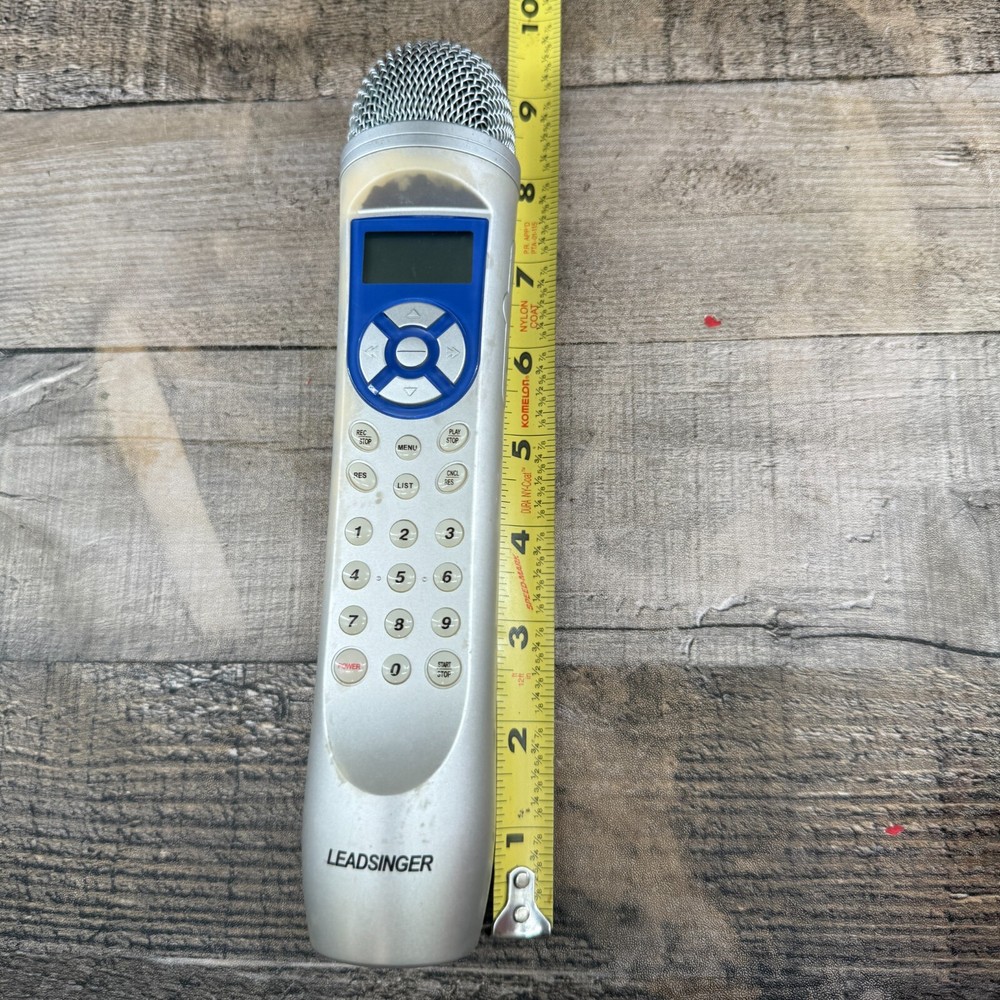 Leadsinger Karaoke Microphone LS-123A As Is