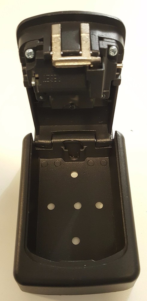 Key Access Lock Box - Wall Mounted Lock Box (Heavy Duty 4-Digit Combination Lock