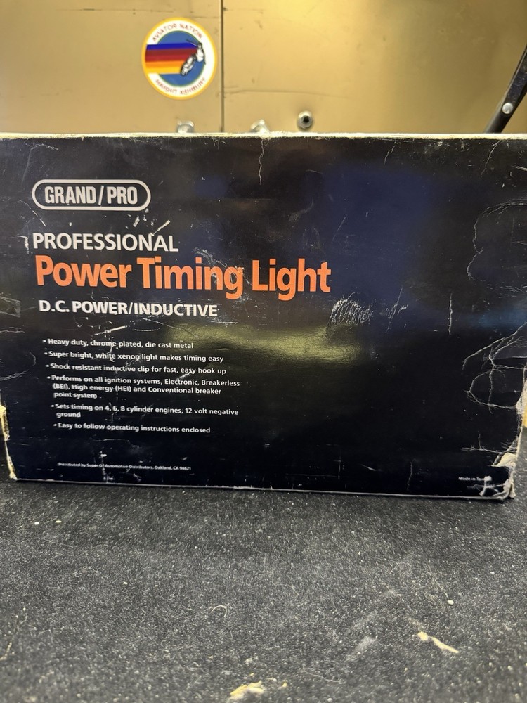 VINTAGE POWER TIMING LIGHT