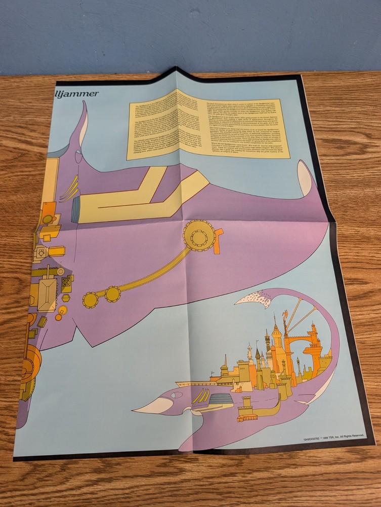 AD&D Spelljammer Box Set Complete Uncut | 1049 2nd Edition | TSR 1989