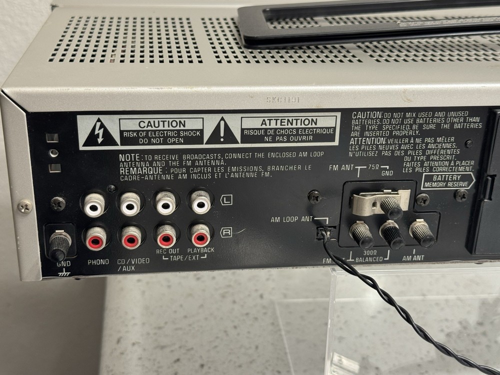 Technics SA-251 Quartz Synthesizer FM/AM Stereo Receiver-Working