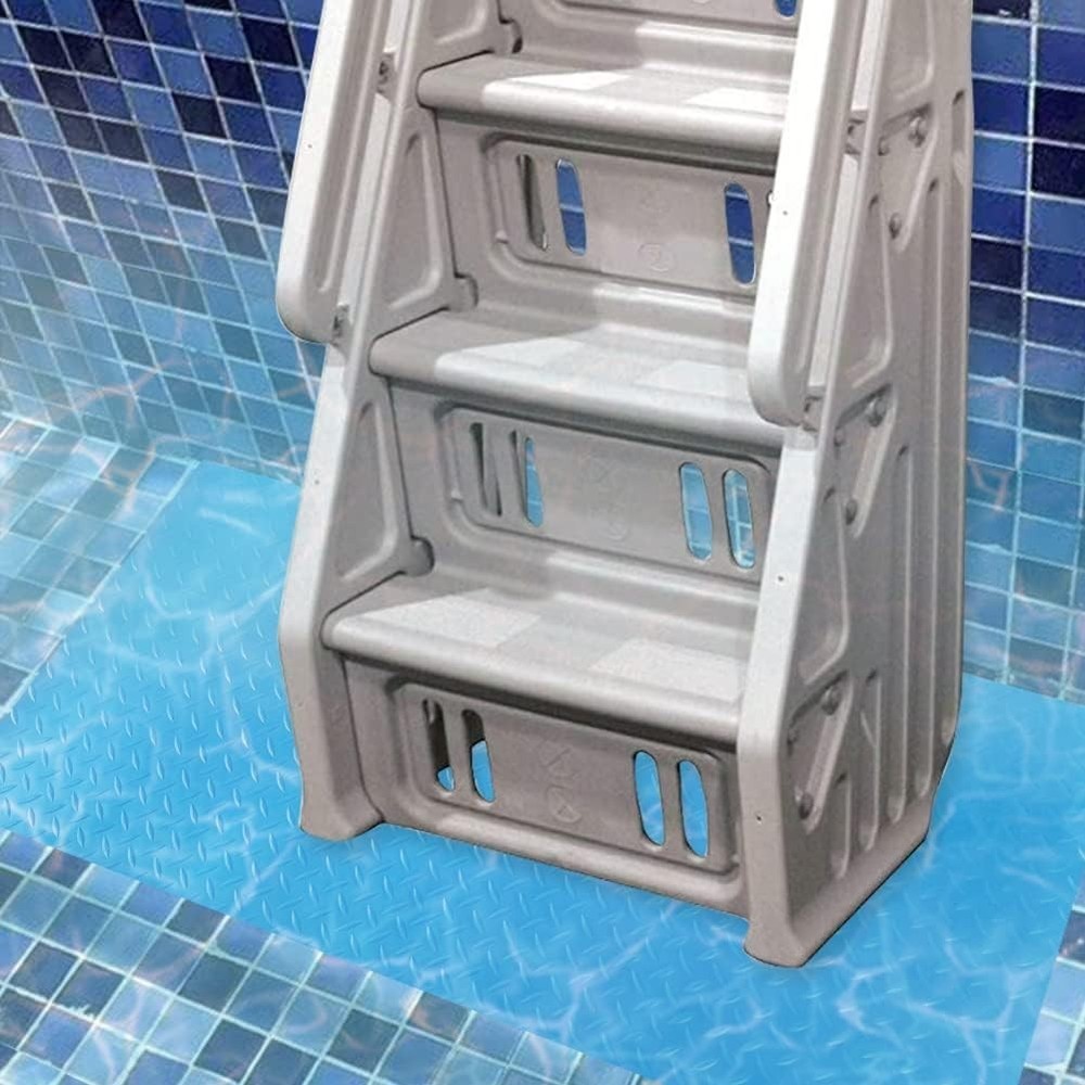 Large Swimming Pool Ladder Mat 17"x38" Protective Non-Slip Pool Step Pad
