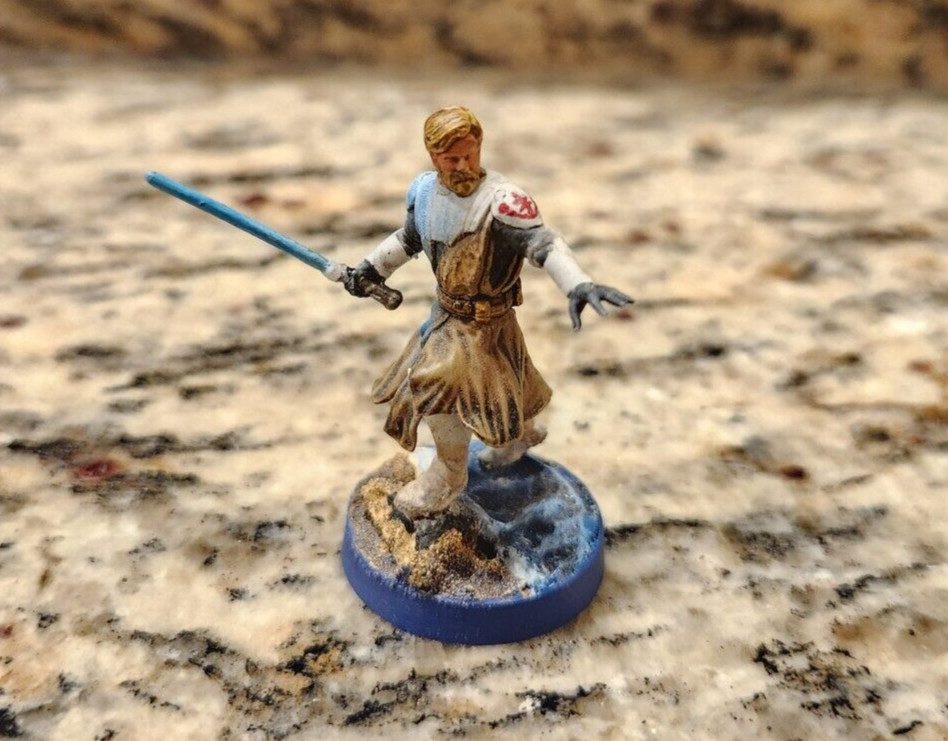 Star Wars Legion Miniatures Obi-Wan Kenobi (Proxy) - 1 Figure Pro Painted