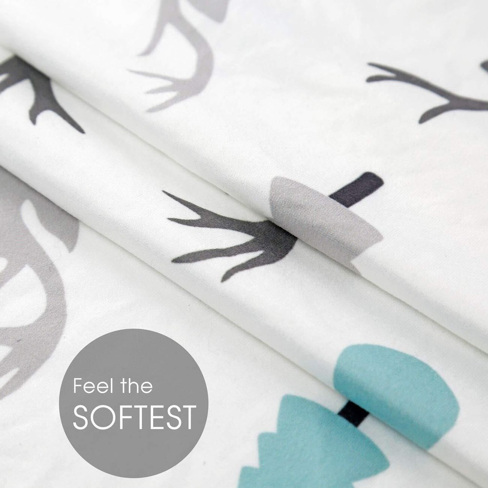Stretch Ultra Soft Fitted Bassinet Sheet Set 2 Pack Universal Cradle Sheet Se...
