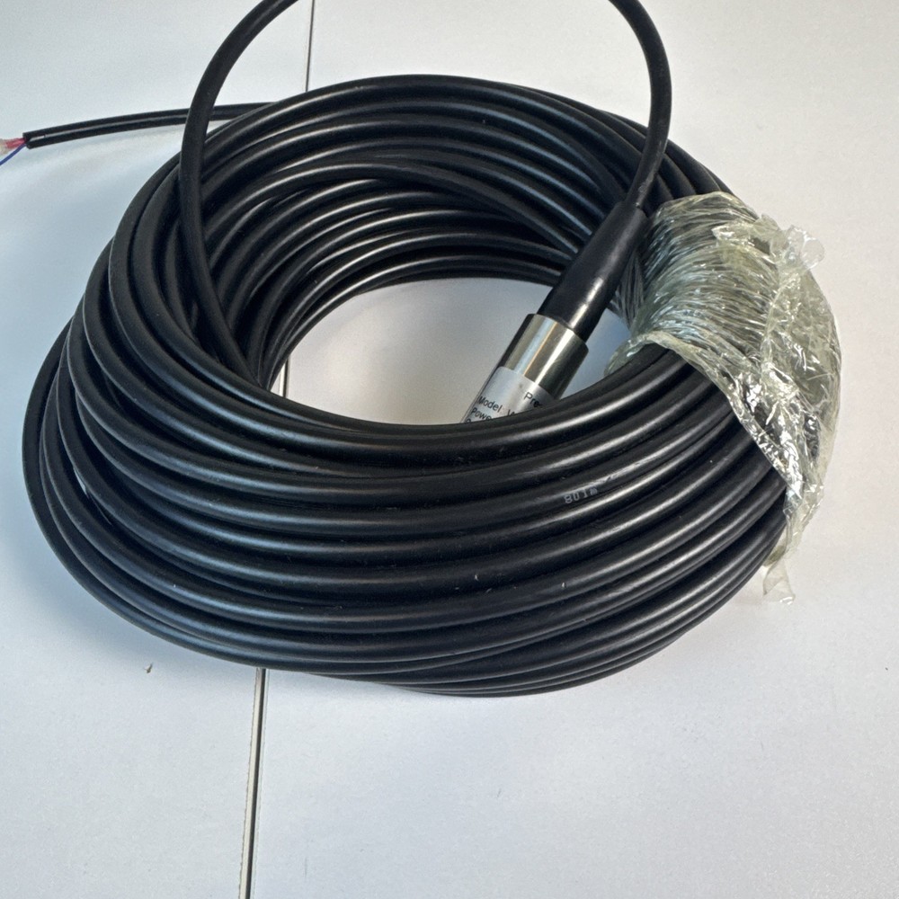 Submersible Level Transducer 4-20mA, 16ft depth range, 30 ft Cable, Transmitter