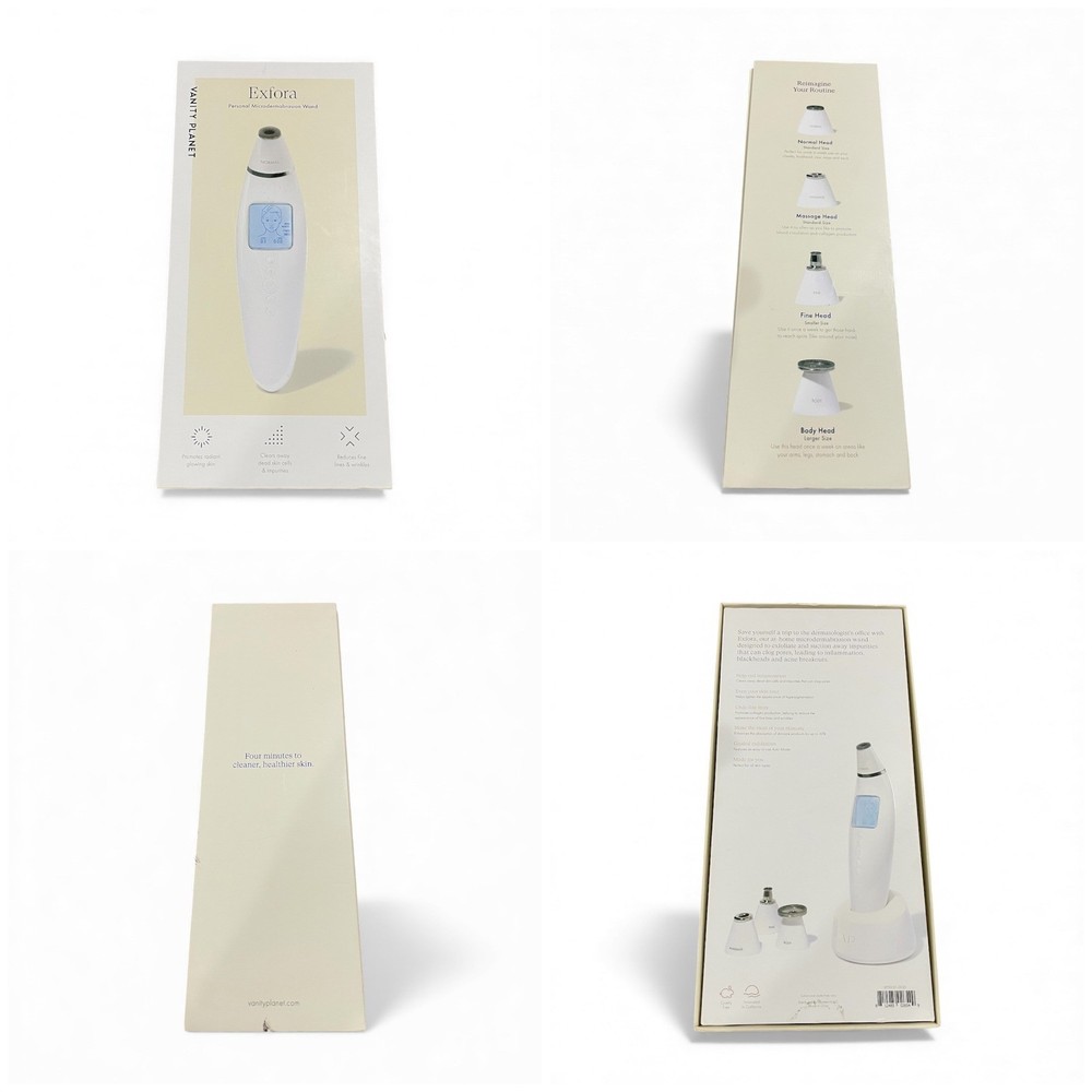 Vanity Planet Exlora Personal Microdermabrasion Wand Kit with Charging Base