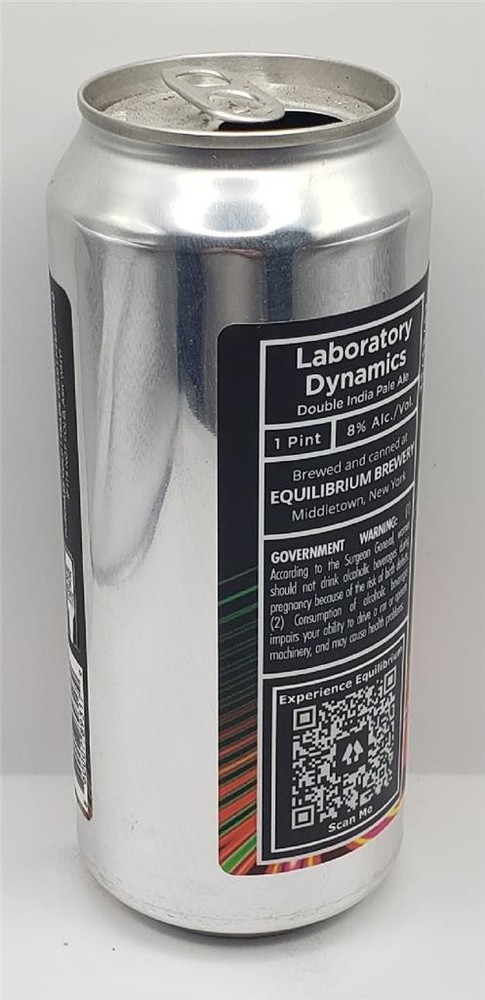 Craft Beer Can Equilibrium Brewing Company Laboratory Dynamics DIPA Double India