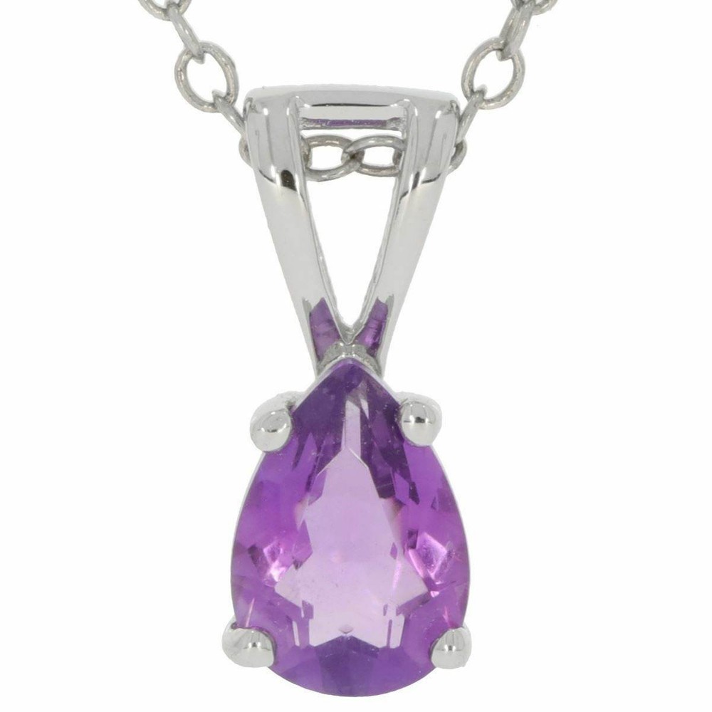 Sterling Silver Semi Mount Pendant Setting PE 7X5mm