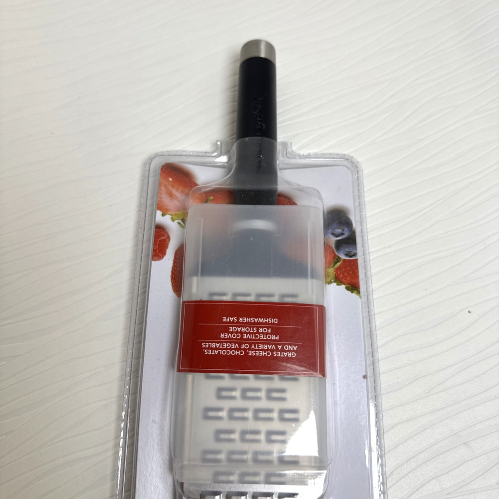 KitchenAid Medium Grater – Black Handle w/ Protective Cover – New