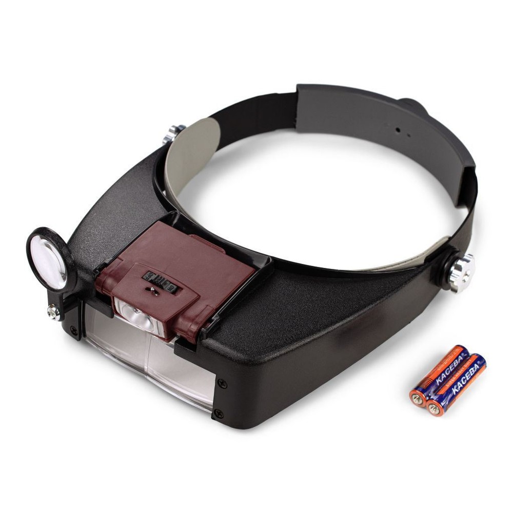 Enkay - Adjustable LED Lighted Magnifying Visor