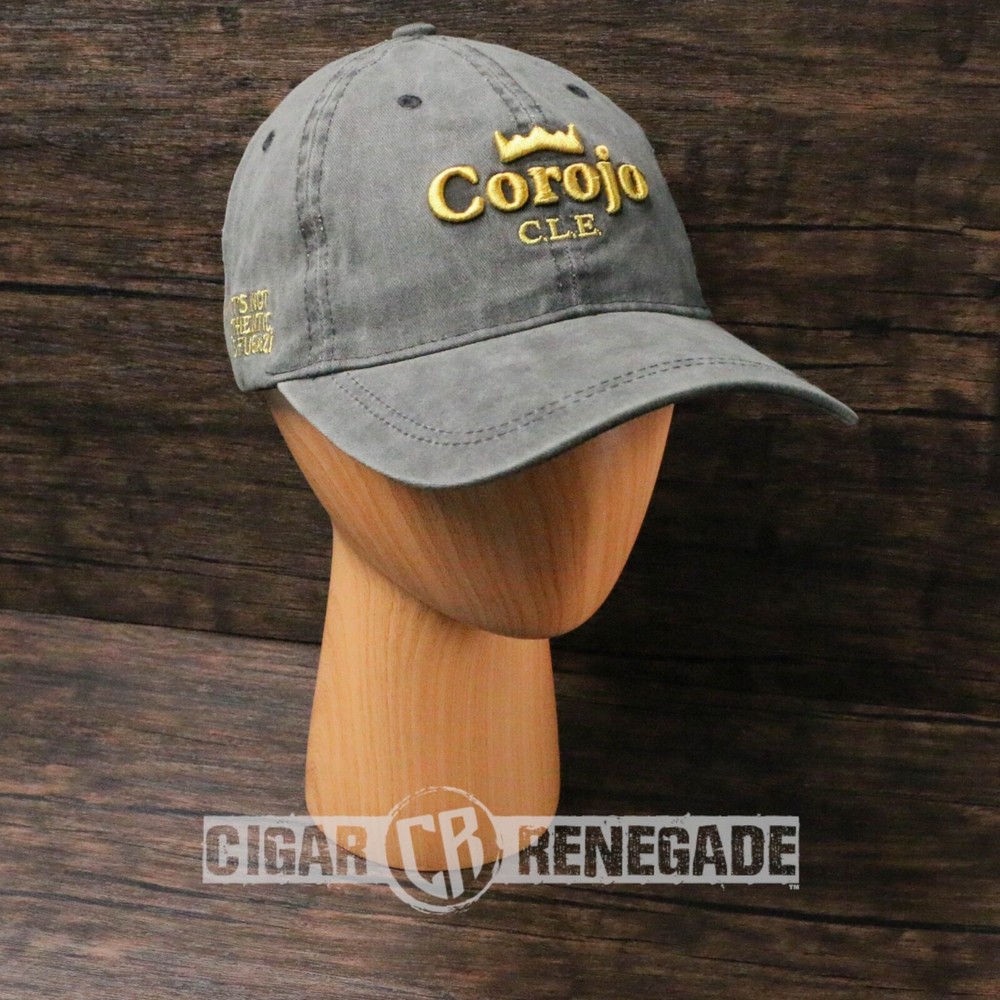CLE Corojo Cigar Embroidered Adjustable Cap Hat