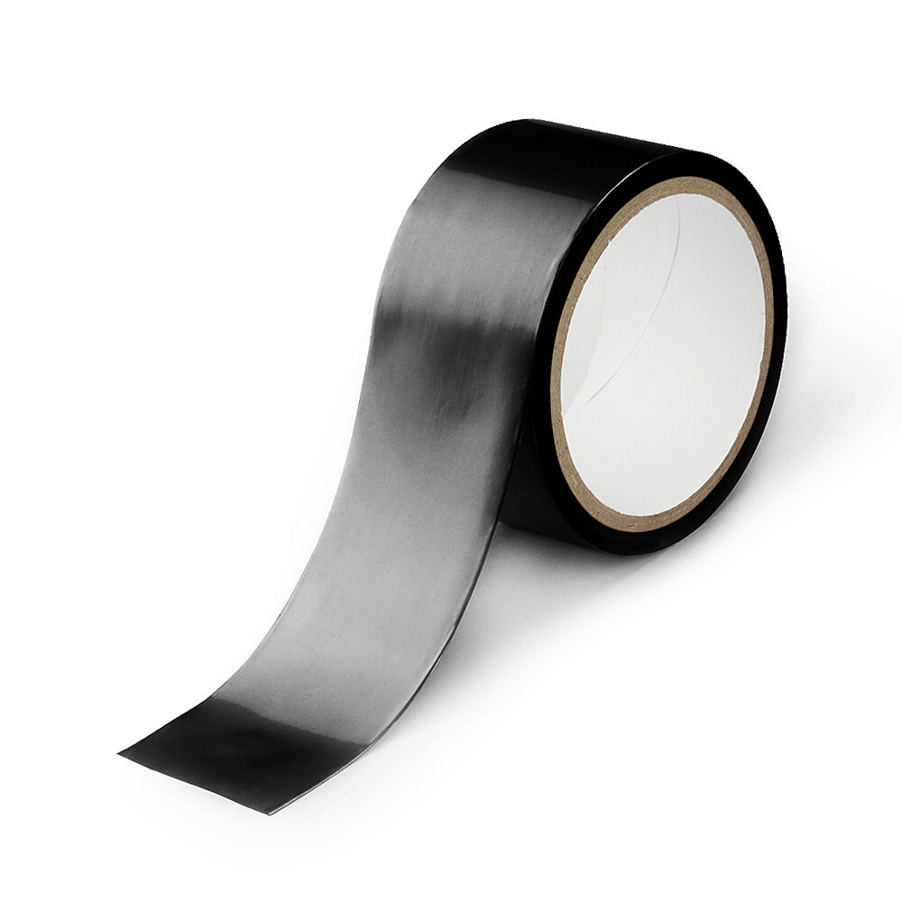 Non-Sticky Restraint Bondage Tape, 50 Feet, Black