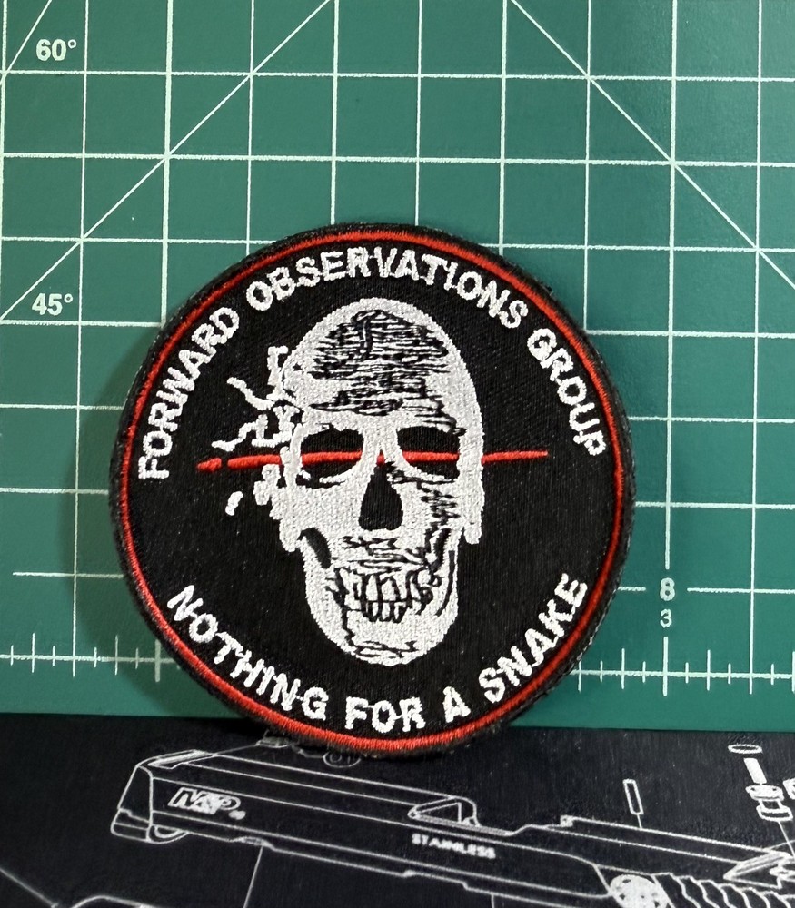 Forward Observations Group FOG NFAS Nothing For A Snake Patch