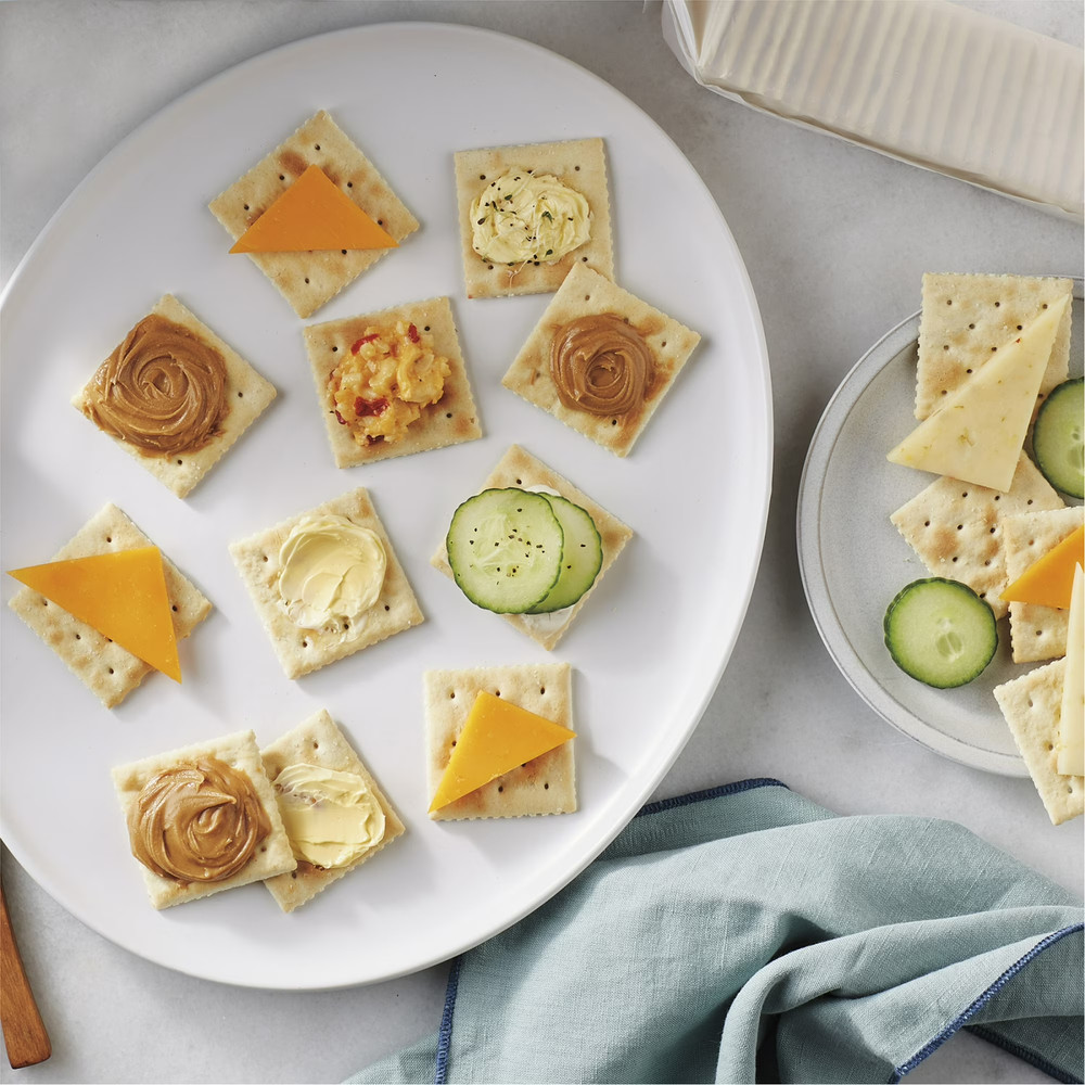 Premium Original Saltine Crackers, Lunch Snacks, 8 oz.