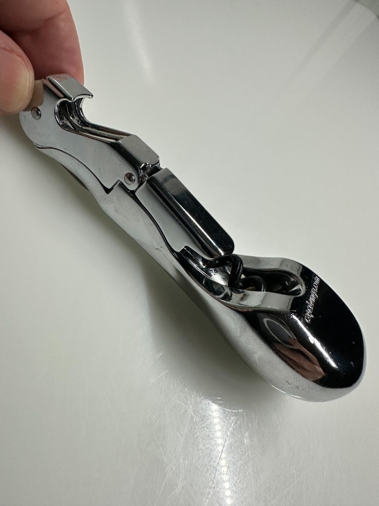 CAPABUNGA All Stainless...no silicone HEFTY Waiters Corkscrew Wine Key Opener