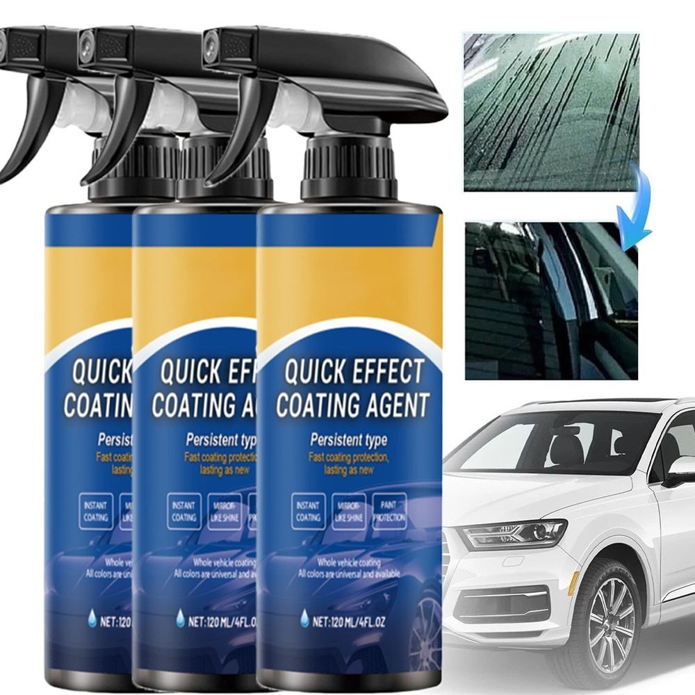 1/2/3 Pack Quick Effect Coating Agent, Multi-functional Car Coating Spray 120ml