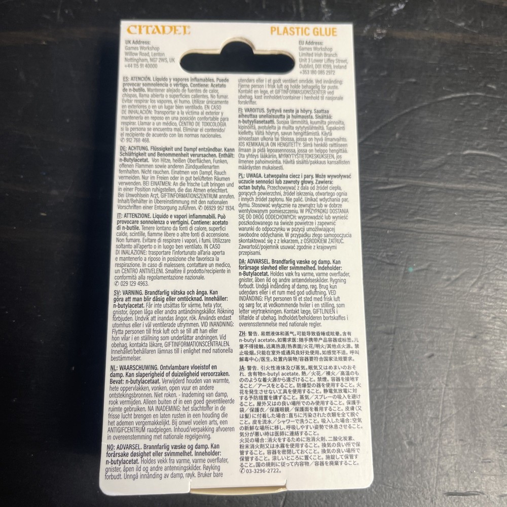 Games Workshop Citadel Plastic Glue Thick