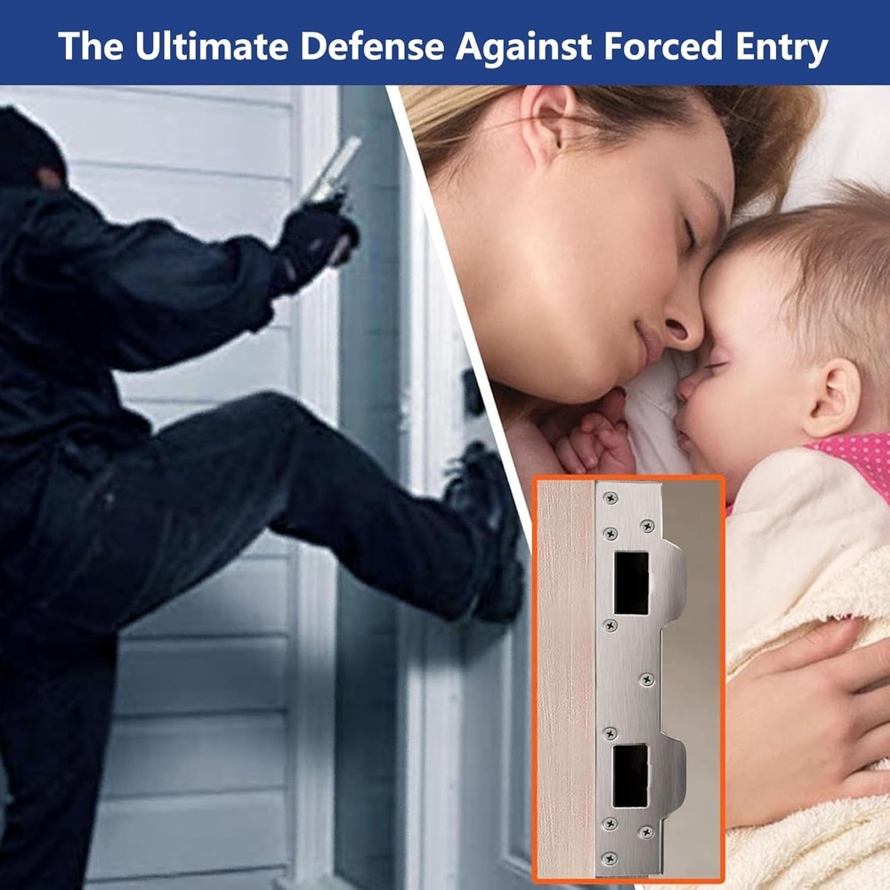 Heavy Duty Door Strike Plate