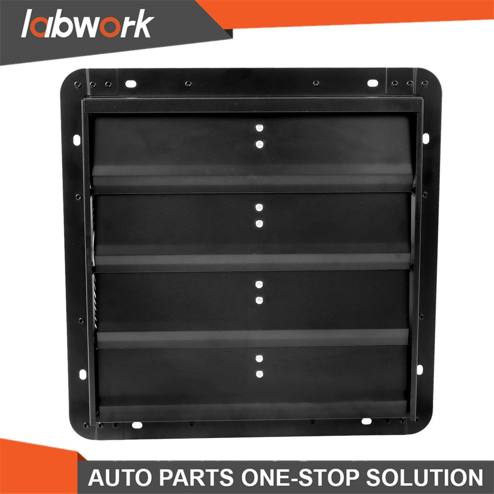 Labwork 16" Wall Mounted Shutter Exhaust Fan Automatic Shutter W/ Variable Speed